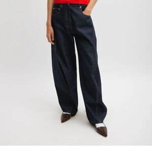 Tibi indigo denim SID jeans